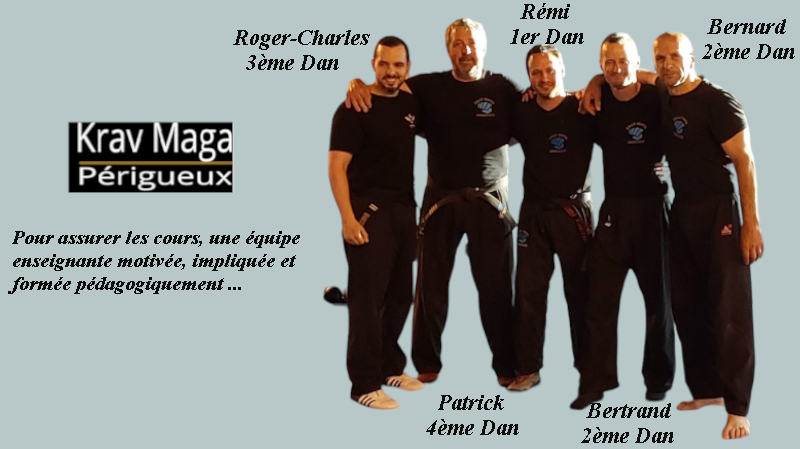 Formateurs Krav Maga